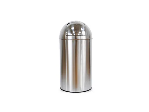 Afvalbak BRASQ Push Bin PB230+ 30 liter rvs