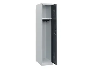schoollocker,HxBxD 1630x300x500mm,1vak,vak B 300mm,cil.-slot,sokkel - 1