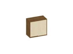 Schuifdeurkast 770x800x430mm Decor Romp Noten Decor Front Esdoorn