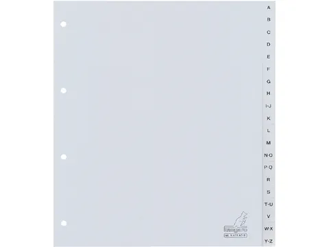 Tabbladen Kangaro A4 4-Gaats G420AZ-B 20-Delig A-z Breed Pp