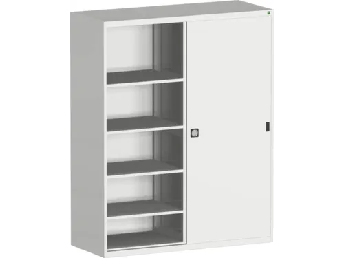 schuifdeurkast 2000x1600x650mm Stalen scheidingswand Ral7035