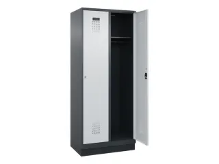 locker,HxBxD 1950x800x500mm,2vak,vak B 400mm,cil.-slot,sokkel - 2