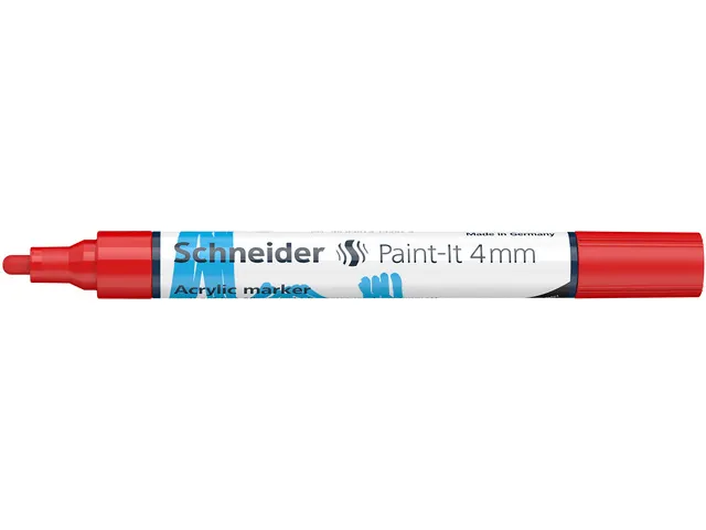 Acrylmarker Schneider Paint-It 320 4mm rood
