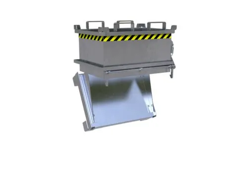 mini-bodemklepcontainer,HxLxB 625x600x800mm,0,13m³,inrijbeugel,staal
