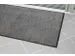 schoonloopmat,HxLxB 9x850x600mm,moeilijk ontvlambaar,nylon,zwart/staal