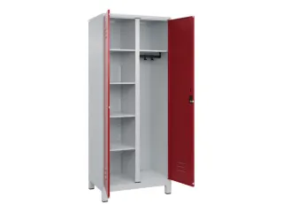wasgoedverdeelkast,HxBxD 1950x800x500mm,vak B 400mm,draaigrendel - 2