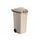Afvalbak Voor Buiten 100 Liter Grijs Beige