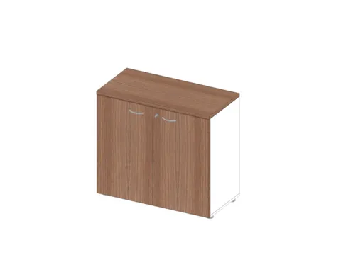 Kantoorkast Romp Wit Front Canaletto-Hout bxdxh 900x450x815mm