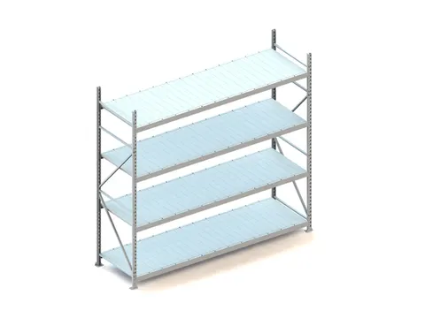 breedvakstelling,grondveld,HxBxD 2500x2707x800mm,vakl. 490kg