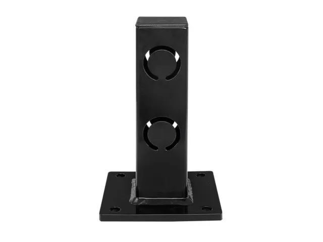 vloerbarrière,middenpaal,v. binnen,HxBxD 250x70x70mm,staal,zwart