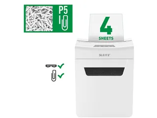 Papiervernietiger Leitz IQ Protect Premium 4M snippers 2x15mm - 3