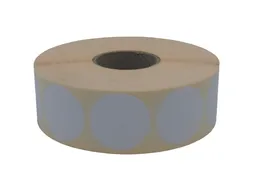 Etiket Rond Wit 35mm Op rol 2000 Stuks