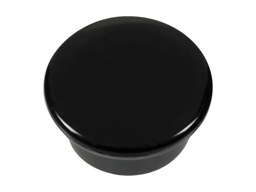 Magneet Westcott zwart pak à 10st. Ø 15x8mm, 100g