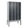 dubbeldekse locker,HxBxD 2120x1200x500mm,4x2vak.,vak B 300mm