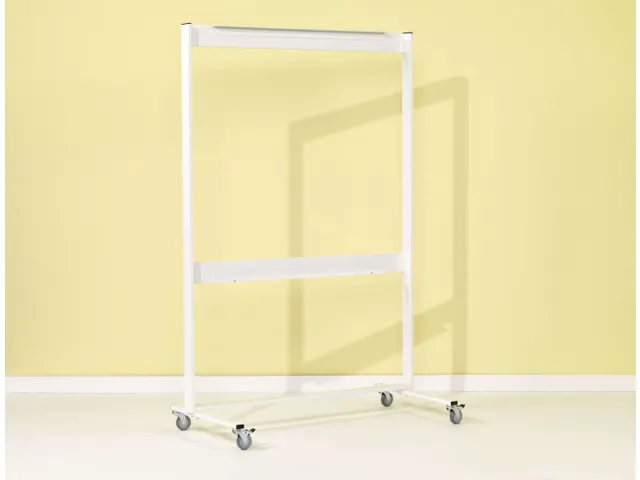 Smit Visual Onderstel Verrijdbaar Wit voor kabinetkasten