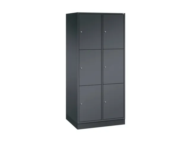 armoire multicases grand volume,HxlxP 1950x820x600mm,2x3compartiments