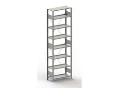 dossierstelling,grondveld,HxBxD 2500x806x336mm,vaklast 80kg