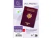 Etui de protection pour passeport 2 volets PVC