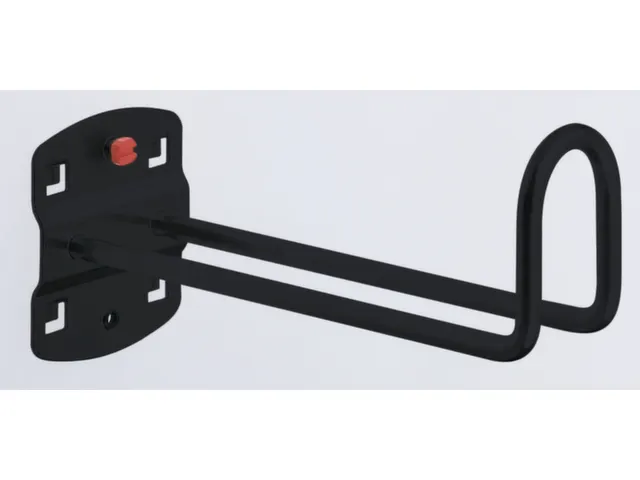 fixation de câbles p. plaque de rangement perforée RAL7016