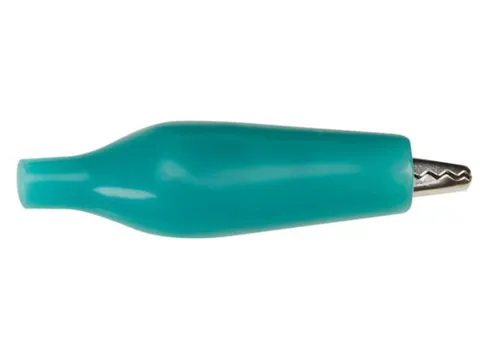 Geisoleerde Krokodillenklem 27mm - Groen