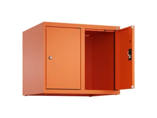 opzetkast,v. locker,2vak.,vak B 300mm,HxBxD 500x600x500mm,cilinderslot - 1