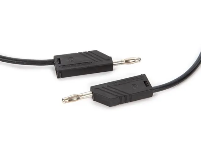 Meetsnoer 4mm 50cm / Zwart (MLN-SIL / 1)