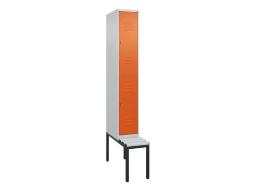 Dubbeldekse dekenkist,HxBxD 2120x300x815mm,1x2vak.,vak B 300mm