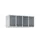 opzetkast,v. locker,4vak.,vak B 300mm,HxBxD 500x1200x500mm,vleugeldeur