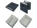 Boîte de rangement Leitz tissu avec couvercle 330x325x380mm gris 2pcs