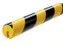 Beschermingsprofiel Durable E8R hoek 1m geel zwart