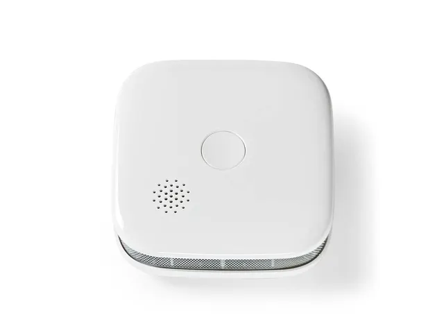 Rookmelder Nedis Smartlife Wifi 10 jaar sensor wit