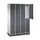 Dubbeldekse garderobekast,HxBxD 1950x1220x500mm,4x2vak.,vak B 260mm
