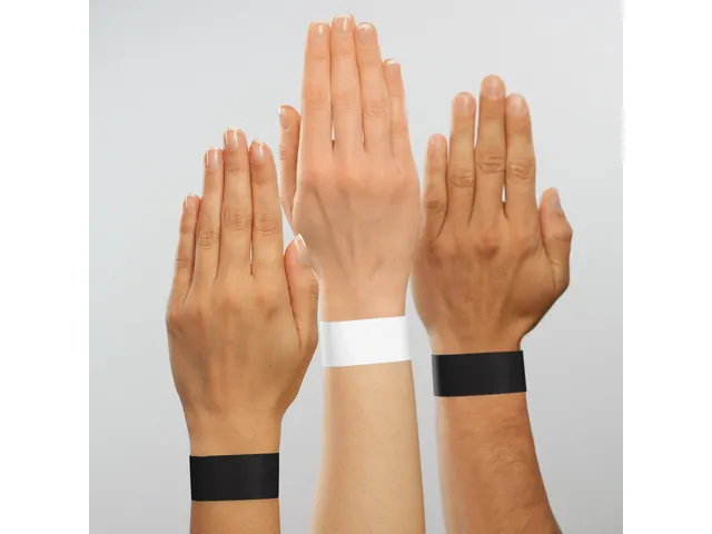 Evenementenbandjes Sigel Zwart