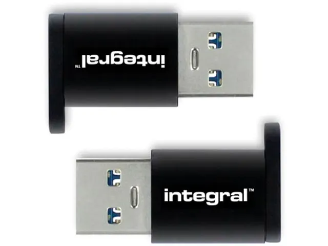 2 X (Twin Pack) Usb-C To Usb-A Converter/Adapt