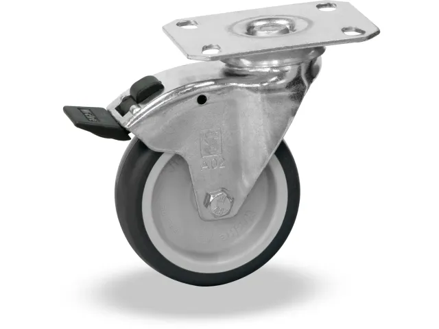 Zwenkwiel met rem 125 x 32 mm 71615