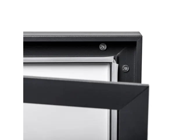 Vitrine d’affichage verrouillable ext/int 2xA4 anthracite