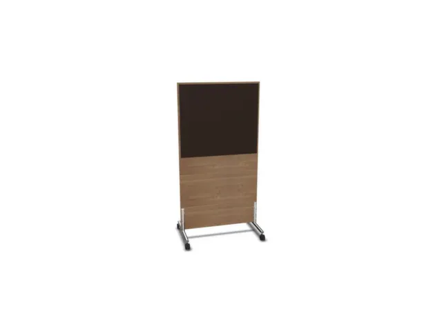 scheidingswand,HxB 1545x800mm,NT-cherry,BN2036-bruin