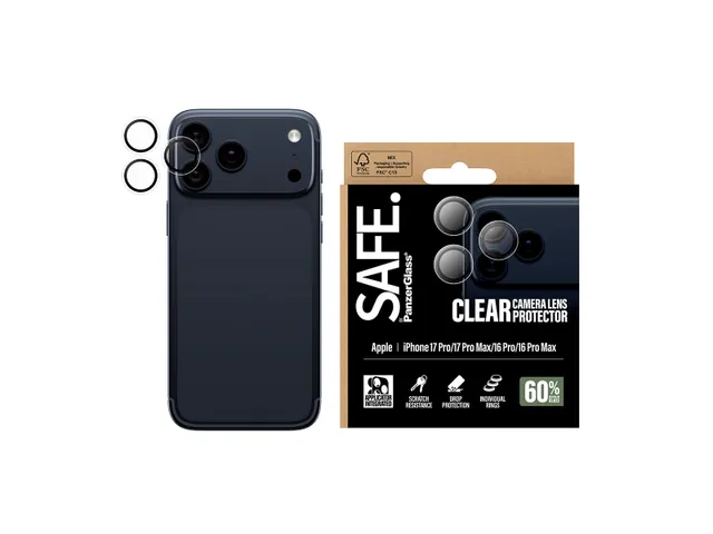 PanzerGlass SAFE. by Camera Lens Protector Transparent iPhone 17 Pr