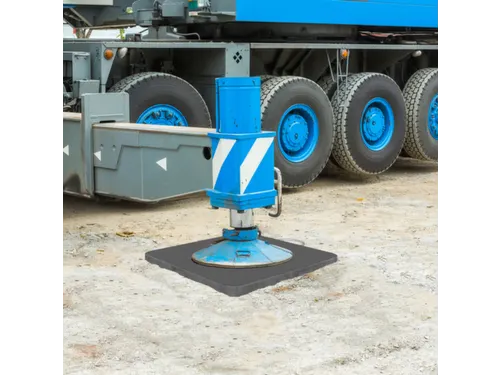 kraanonderstel,HxLxB 4x400x400mm,PE,met profiel