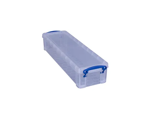 Opbergbox Really Useful 1.5 liter 355x100x70mm transparant wit