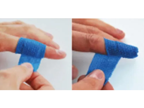 Snelverband Waterafstotend Elastisch Lb 7mx30mm Blauw