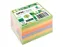 UPM notes 75x75 spring mix assorti pak 6x 100 vel groen, geel, oranje,