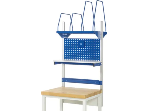 opbouwelement,v. werkbank,HxBxD 1130x750x350mm,draagverm. 100kg,staal