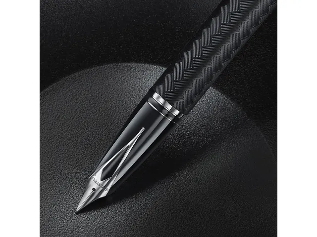 Vulpen Sheaffer Legacy 9066 Chevron matte black, gun metal nib, trims,