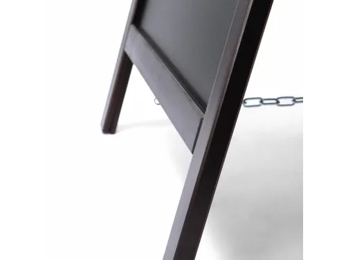 Krijtstoepbord Classic 55x85cm Donkerbruin