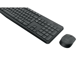 Logitech MK235 toetsenbord Inclusief muis USB QWERTZ Duits Grijs - 3