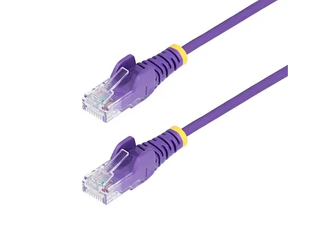 25cm Dunne CAT6 Ethernet Kabel Paars