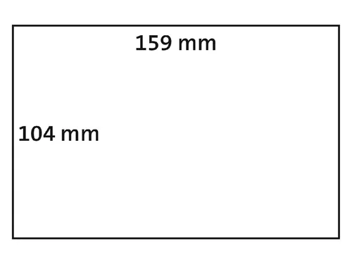 Etiket Dymo 904980 Labelprint 4xl Verzend 104x159mm S0904980