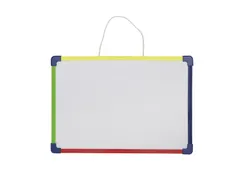 Whiteboard MAUL 24x35cm 2-zijdig beschrijf- wisbaar magnetisch staal