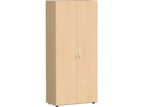 kantoorkast,HxBxD 1810x800x420mm,4xhouten vloer,5ordnerhoogte